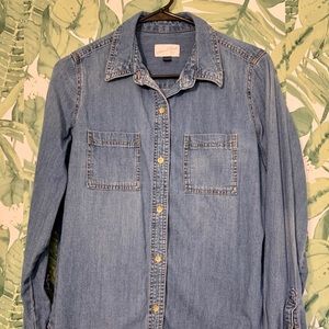 Chambray button down